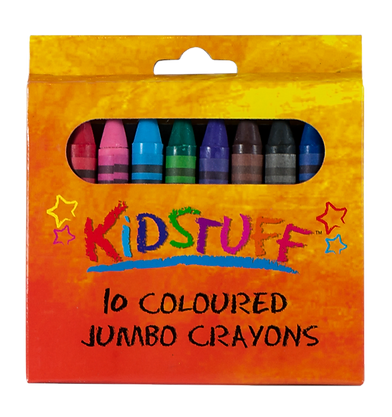 10 Crayons Jumbo - pack/10 crayons
