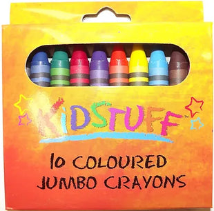 10 Crayons Jumbo - pack/10 crayons