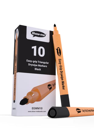 Show Me Triangular Barrel Whiteboard Markers