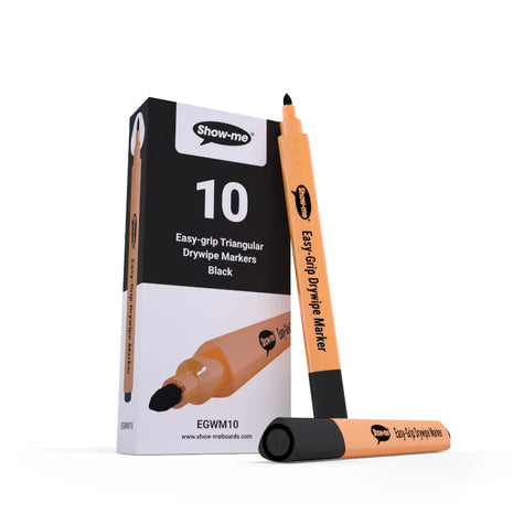 Show Me Triangular Barrel Whiteboard Markers