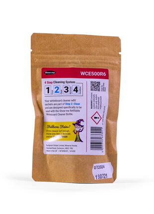 Show Me 6 Whiteboard Cleaner Sachet Refills